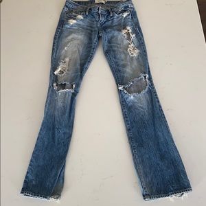 Ripped style jeans Abercrombie & Fitch.